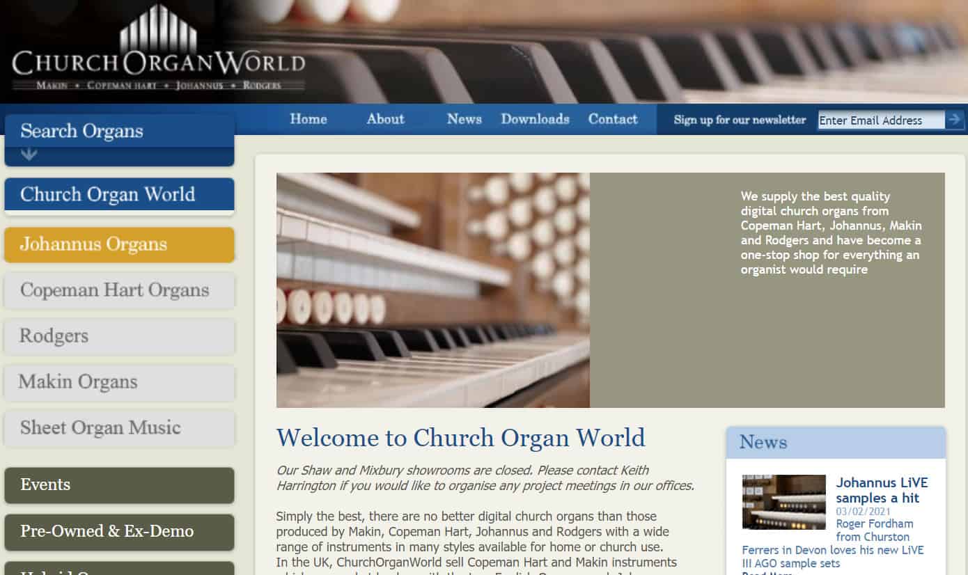 Church Organ World